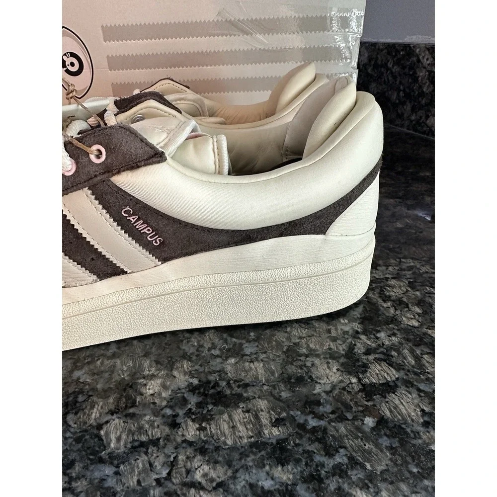 NEW ADIDAS ORIGINALS BAD BUNNY LAST CAMPUS‎ Brown ID2534 Men Size 12.